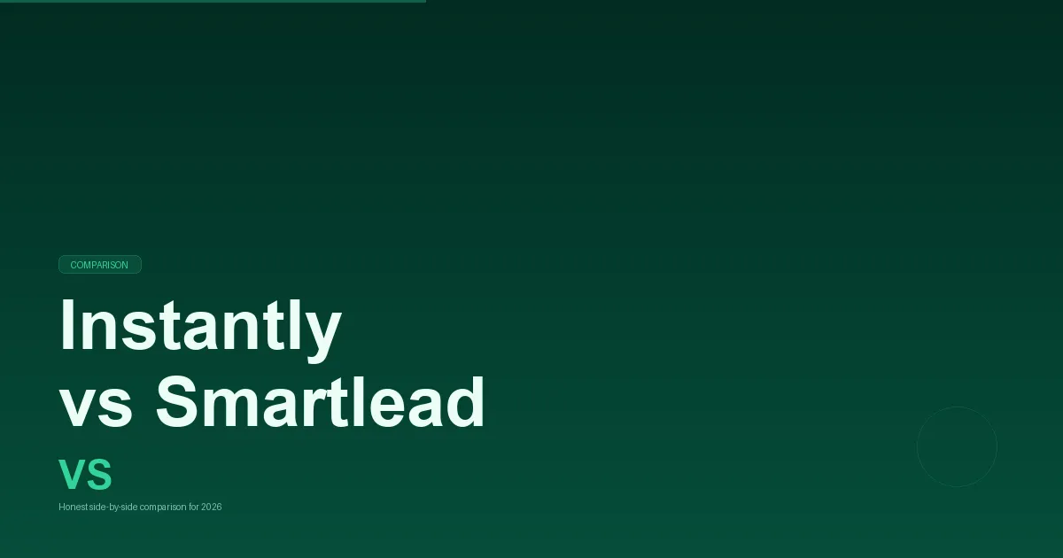 Instantly vs Smartlead comparison